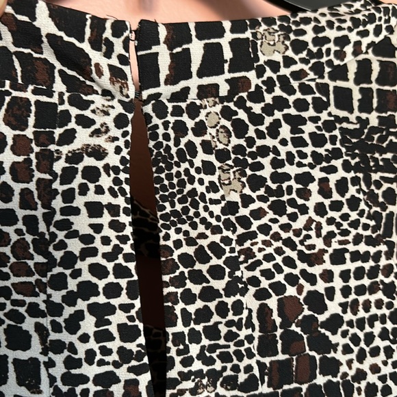 Women’s cocktail dress - animal print Med - Picture 6 of 8